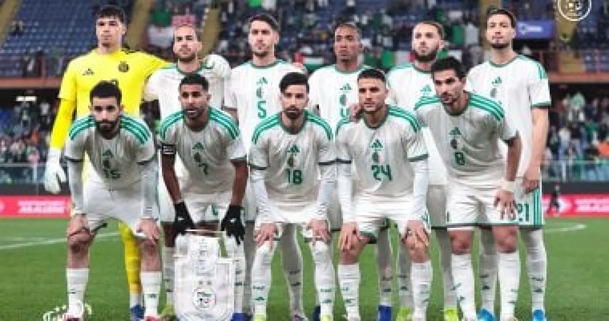 تشكيلة الأردن والجزائر الرسمية لمواجهة حاسمة في كأس العالم
